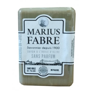 Savon de Marseille à l'huile d'olives 150gr sans colorant MARIUS FABRE 3298651716976