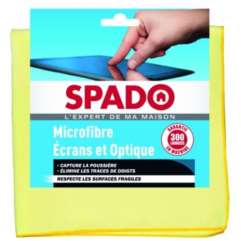 Microfibre spécial écran et optique élimine poussière trace SPADO 3172350908491