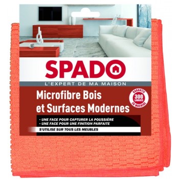 Microfibre spécial bois meubles et surfaces modernes 40x40cm SPADO 3172350908392