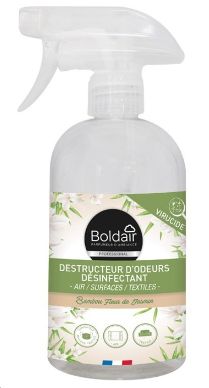 Neutralisateur d'odeurs Boldair mèche longue durée - Flacon de 375ml