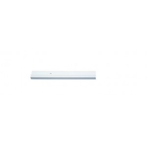 Rail aluminium laqué blanc pour cimaise spécial renfort cadre 1.5m CROCHET X 3170160012728
