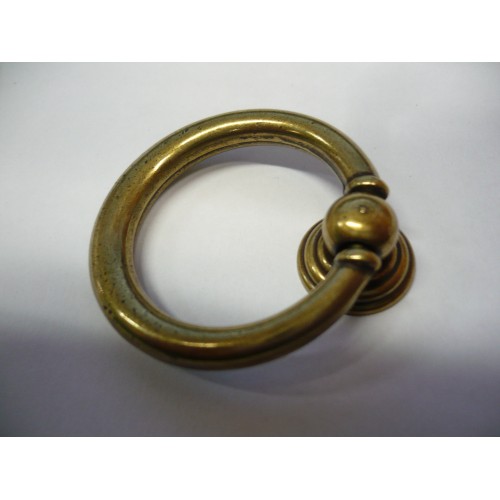 anneau laiton massif bronze Ø 40 mm avec vis pour meuble et tiroir 3297866616378