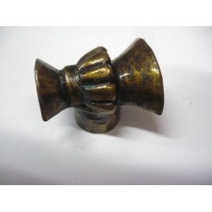 bouton médicis en métal bronze 30 mm + vis pour meubles tiroirs 3297866175271
