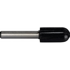 Râpe rotative cylindrique arrondie acier carbone pour métal hauteur de coupe 23mm ° 12 mm SCID 3493426513860