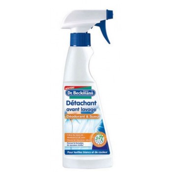 Spray détachant avant lavage déodorant sueur 250mL DR BECKMANN 4008455454818