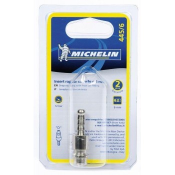 Raccord insert cannelé ° 6 mm pour tuyau air comprimé compresseur MICHELIN 8020119069912