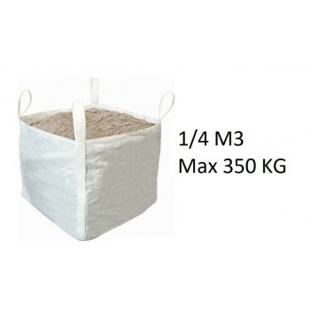 Big bag sac 1/4 m3 max 350 kg 60x60x70cm idéal transport gravat sable gravier BAOBAG 3700302412187