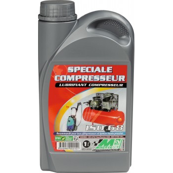 Huile lubrifiante pour compresseur à piston air comprimé 1 litre MINERVA 3324960000151