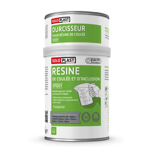 Résine polyester liquide 750 ml + Catalyseur : : Bricolage