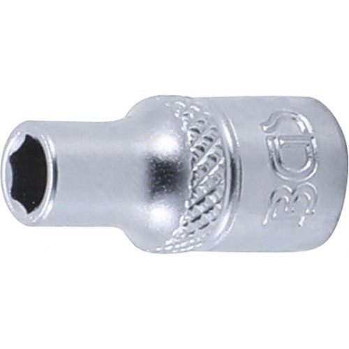 Douille six pans Pro torque 6.3 mm 1/4" taille 5 mm tournevis clé cliquet BGS TECHNIC 4026947024769