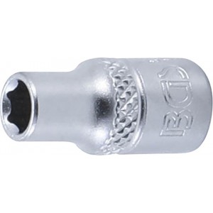 Douille six pans Pro torque 6.3 mm 1/4" taille 5.5 mm tournevis clé cliquet BGS TECHNIC 4026947024776
