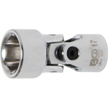 Douille articulation cardan 6 pans pro torque 10 mm 3/8" taille 17 mm BGS TECHNIC 4026947024578