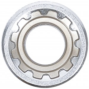 copy of Douille cannelure gear lock carré 10 mm 3/8" taille 15 mm BGS TECHNIC 4048769001384