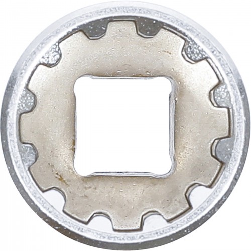 Douille cannelure gear lock carré 10 mm 3/8" taille 18 mm BGS TECHNIC 4048769001414