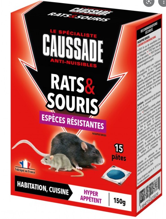 Rats et Souris - Appât sur blé entier