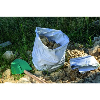 Lot de 5 sac à gravats déchets 70L polyéthylène tressé CAP VERT 3600070162652