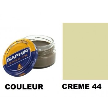 Pommadier crème surfine cirage cuir pot 50ml crème SAPHIR 3324010032446