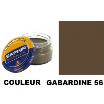 Pommadier crème surfine cirage cuir pot 50ml gabardine SAPHIR 3324010032569
