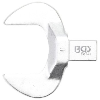 Clé plate 41 mm empreinte 14 x 18 mm pour clé dynamométrique BGS TECHNIC 4048769049478