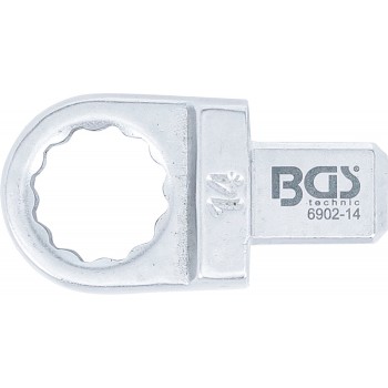 Clé annulaire 12 pans 14 mm empreinte 9 x 12 mm pour clé dynamométrique BGS TECHNIC 4048769049546
