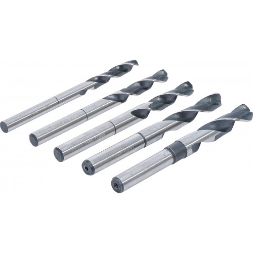 Jeu 5 mèche foret acier métal HSS ° 10 - 11 - 12 - 13 - 15 mm BGS TECHNIC 4026947068015
