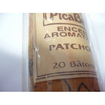 encens aromatique patchouli 20 bâtonnets 3262310410123