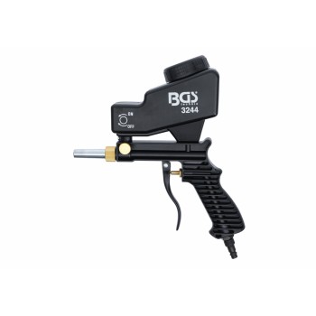 Pistolet de sablage réservoir 600cm3 air comprimé pneumatique BGS TECHNIC 4026947032443