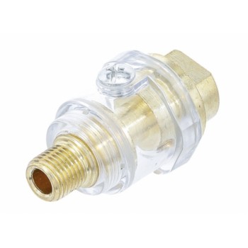 Lubrificateur huileur automatique à air comprimé 6,3mm 1/4" connecteur de tuyau BGS TECHNIC 4026947032412