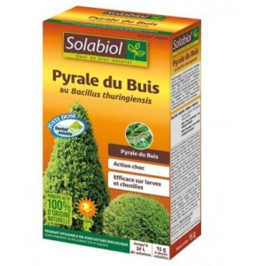 Anti pyrale du buis 6x2.5g SOLABIOL insecticide biologique 3561564917922