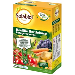 Bouillie bordelaise potager et verger 800g SOLABIOL agriculture biologique 3664715014959