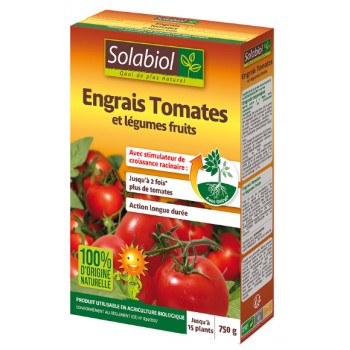 Engrais tomates 750g SOLABIOL légumes fruits action longue durée 3561562745756