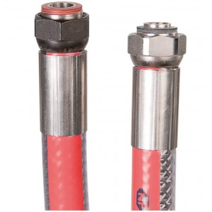 Tuyau flexible gaz butane propane 1 mètre inox illimitée garantie à vie DIPRA 3325310741007