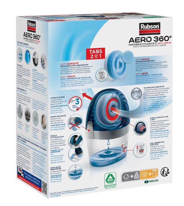 Recharge pour absorbeur d'humidité AERO 360° parfum lavande 4