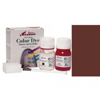 Color dye TARRAGO teinture MARRON MOYEN produit entretien cuir lisse synthétique toile chaussure 8427457001398