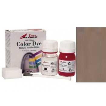 Color dye TARRAGO teinture GRIS TAUPE produit entretien cuir lisse synthétique toile chaussure 8427457001466