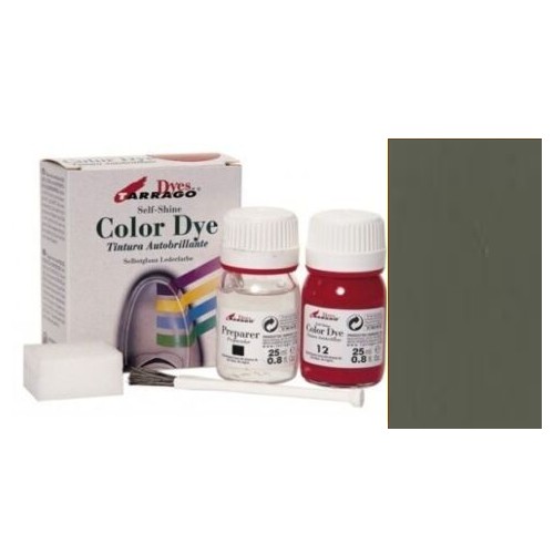Color dye TARRAGO teinture GRIS LOUTRE prdouit entretien cuir lisse synthétique toile chaussure 8427457001411