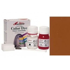 Color dye TARRAGO teinture MARRON FAUVE produit entretien cuir lisse synthétique toile chaussure 8427457001275