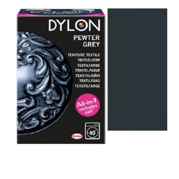 Teinture GRIS CHARBON textiles tissu vêtement en machine DYLON 350g 871032222330