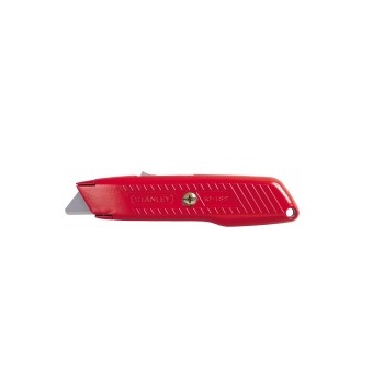 Couteau de sécurité auto rétractable alliage de zinc OUTIFRANCE 3253561101892