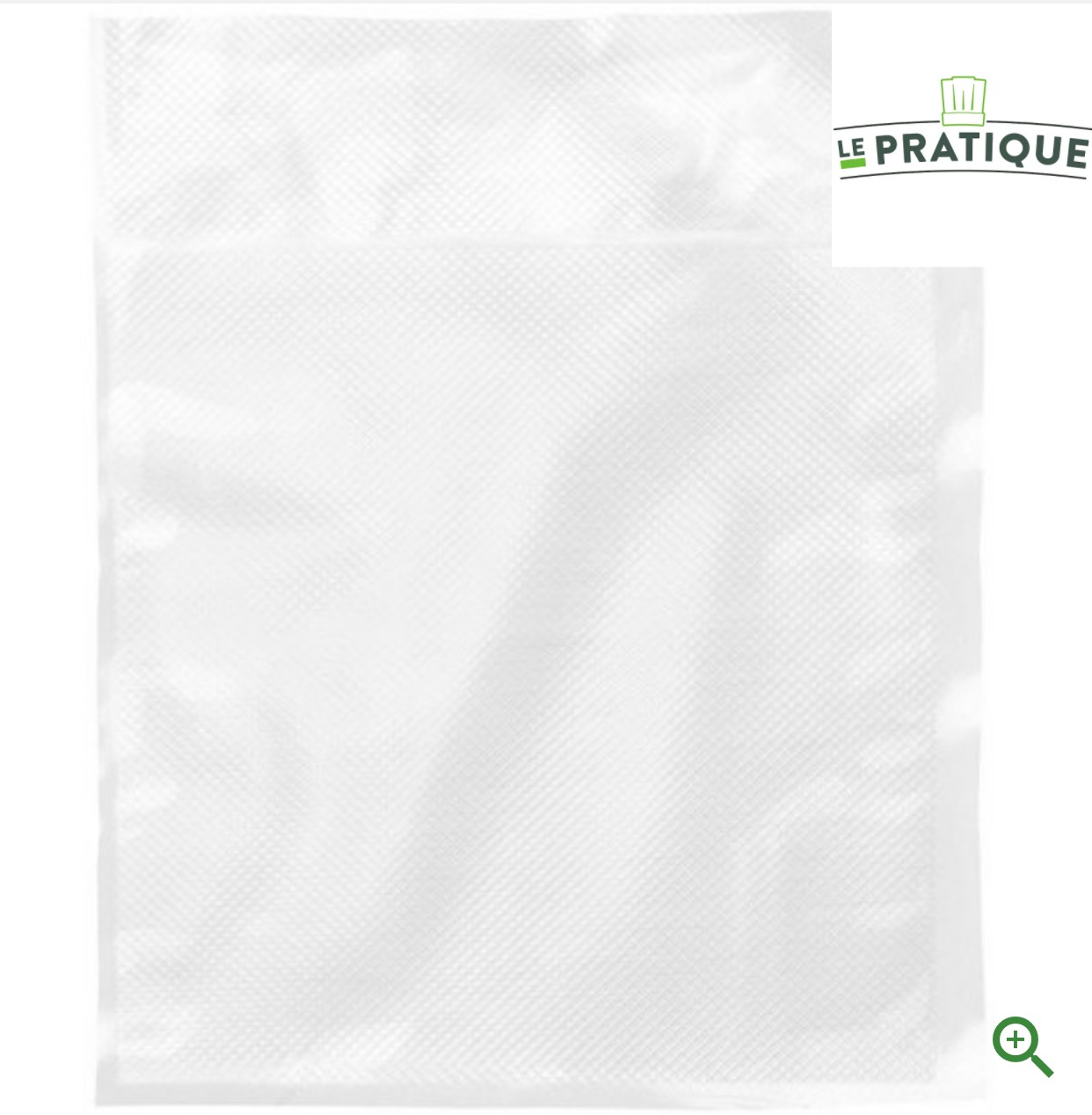 50 sachet sacs sous vide gauffré Le Pratique 25 x 35 cm