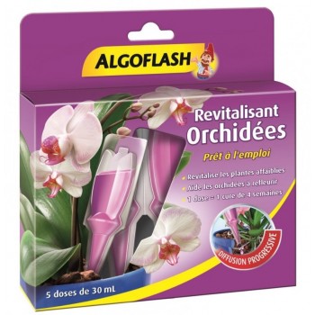 5 doses revitalisant élément nutritif orchidées ALGOFLASH 3167770206463