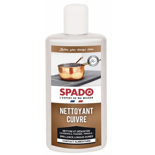 Nettoyant désoxydant brillant cuivre laiton bronze SPADO