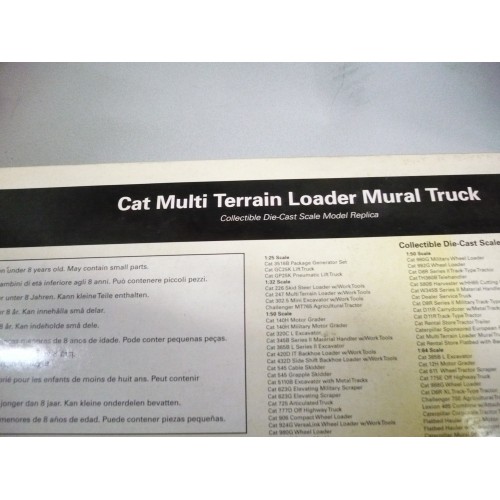 cat multi terrain loader mural truck 55135 caterpillar 1/50e 0649869551355