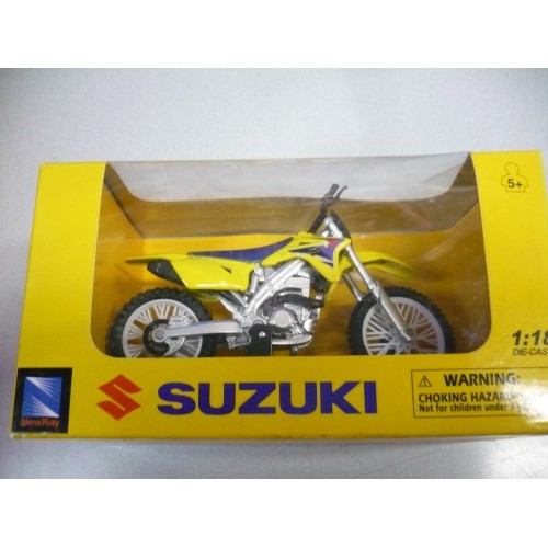 moto miniature de collection suzuki RM-Z450 1/18 e environ 12 * 7 cm 0093577672336