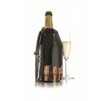 rafraichisseur refroidisseur bouteille champagne vacuvin fraiche en 5 mm 8714793388543