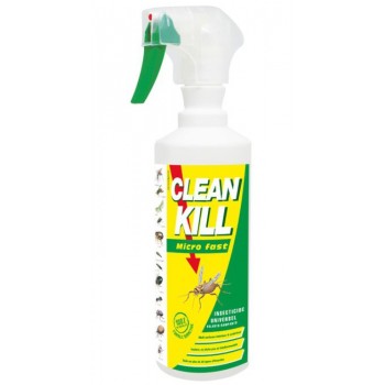 Insecticide de contact tous insectes volants rampants acariens 0.5l CLEAN KILL 3172350121357
