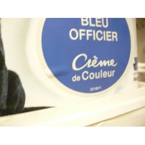 peinture dulux valentine 2.5 litres crème de couleur monocouche bleu officier 3031520129923