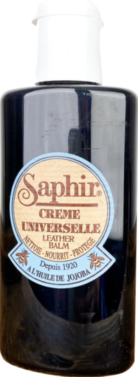 Crème universelle noire pour le cuir Saphir