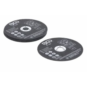 Lot 5 disques à découper acier inox Ø 75 x 1,0 x 10 mm BGS 4048769080945