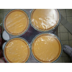 peinture boiseries glycéro satinée 0.5L couleur orange intérieur extérieur 3600073998333